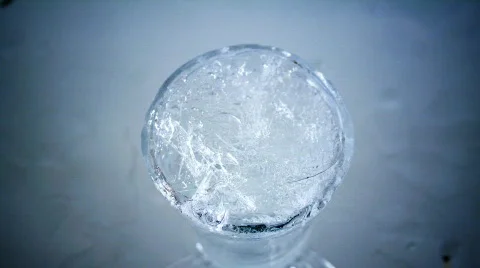 Ice time lapse Stock Footage 563077