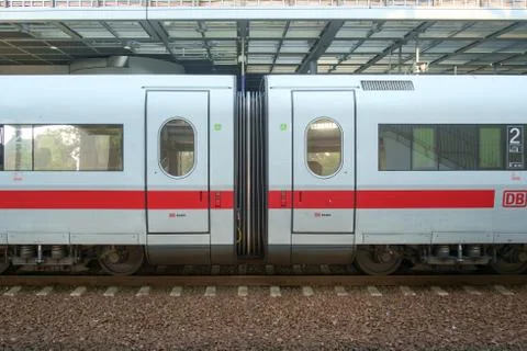 ICE train at Berlin Station Foto stock
