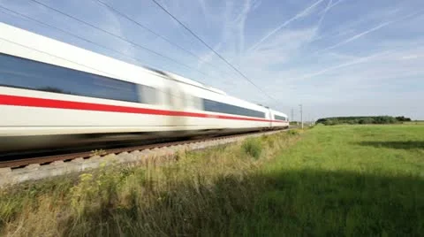 ICE Train Stock Footage 11723941