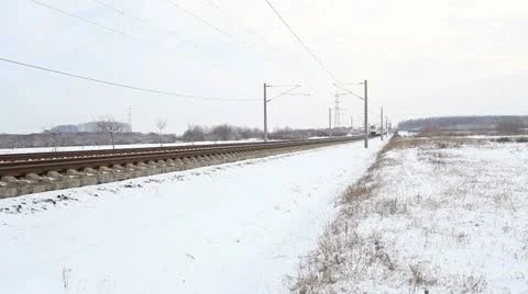 ICE Train Stock Footage 20501816