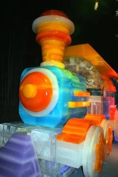 Ice Train Stock Photos