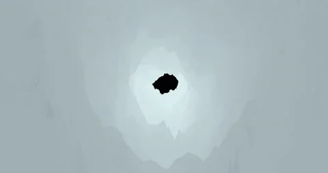 Ice Tunnel Loop Stock Footage 156506600