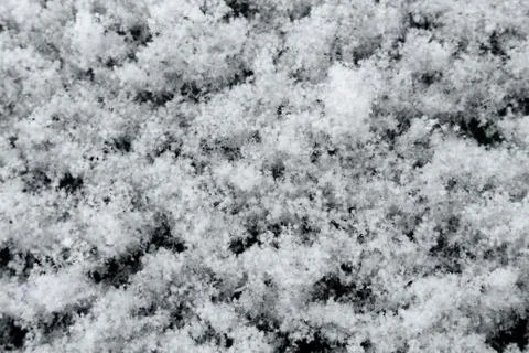 Ice on Van Window Stock Photos