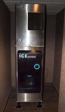 Ice vending machine Stock Photos