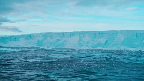 The Ice Wall In Antarctica Stock Footage 324106306
