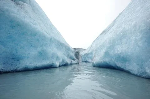 Ice wall Stock Photos