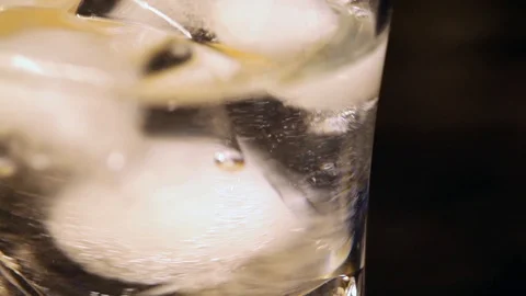 Ice In Water Close Up Stock-Footage 91508823
