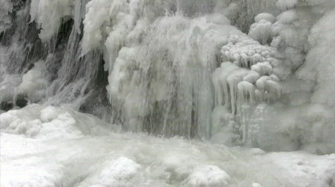 Ice Water Stock Footage 313453