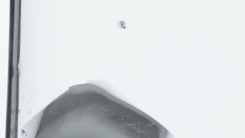 Ice in water Stock Footage 106650144