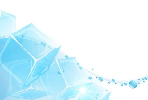 Ice Water Stock Illustration