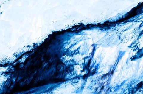 Ice Water Splashes Stock Photos