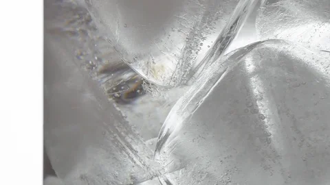 Ice in water06 Stock Footage 106649757
