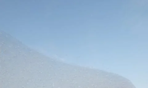 Ice on a window, background Stock Photos