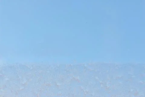 Ice on a window, background Stock Photos