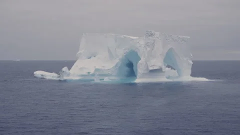 Iceberg in Antarctica Stock Footage 320263995