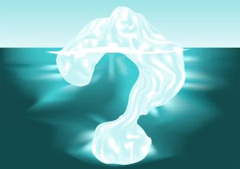 Iceberg antarctica Stock Illustration