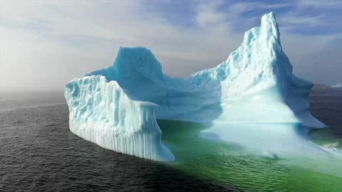 Iceberg off the coast of Labrador, Canada Stockbeeldmateriaal 168769718