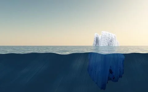 Iceberg Illustrazione stock