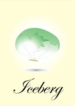 Iceberg Stock Illustration