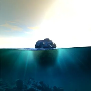 Iceberg Illustrazione stock