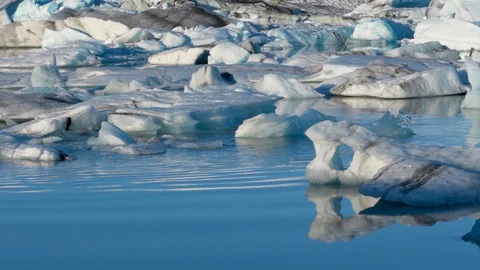 Iceberg lake Video stock 91384680
