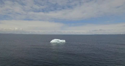 ICEBERG MOVING AWAY Stock Footage 90758999