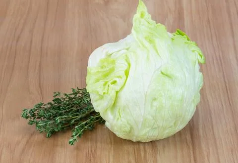 Iceberg salad Stock Photos