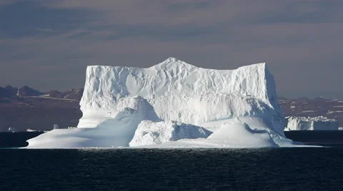 Icebergin in Greenland Stock Footage 68354492