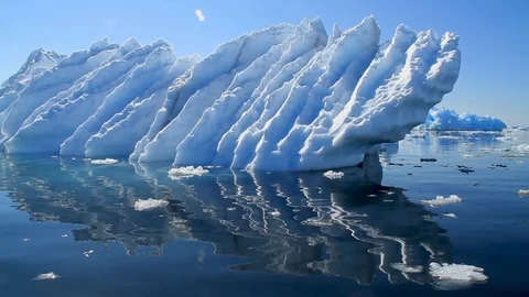 Icebergs in Antarctica 2 Stock Footage 88286765