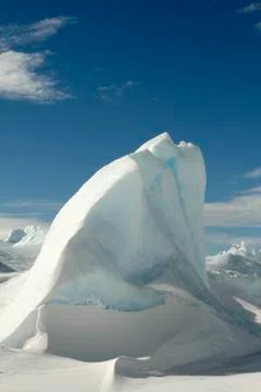 Icebergs on antarctica Stock Photos