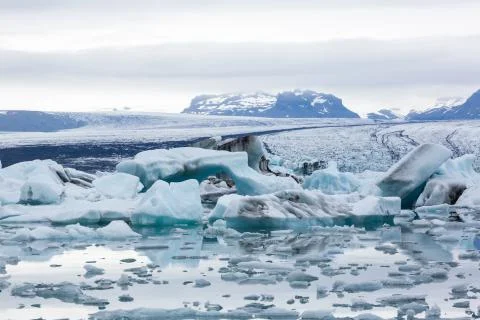 Icebergs Fotos de archivo