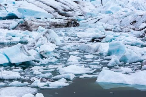 Icebergs 库存照片