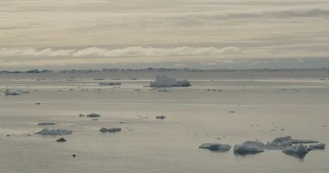 Iceblocks from the icecap Stock Footage 214027970