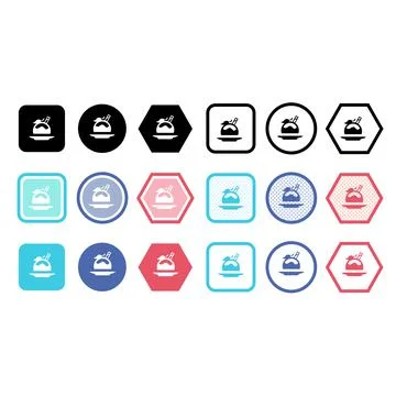 Icecream icon Illustrazione stock