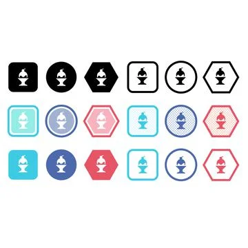 Icecream icon Stock Illustration