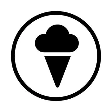 Icecream icon - vector iconic design Stock Illustration