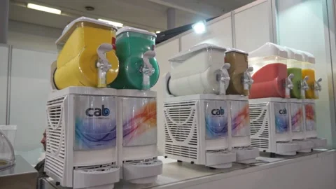 Icecream Maker Machine Equipment Stock Footage 190015333