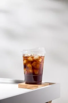Iced americano Stock Photos