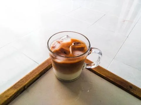 Iced Coffee Milk 3 Stock-Fotos