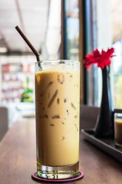 Iced coffee. Foto stock