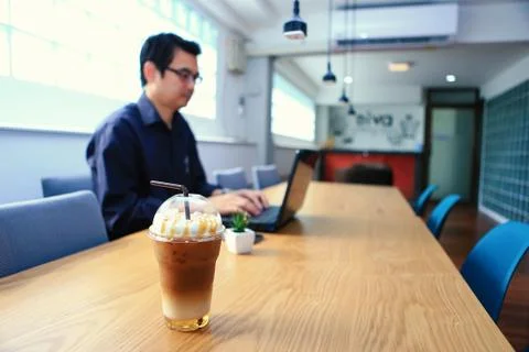 Iced coffee Stock Photos