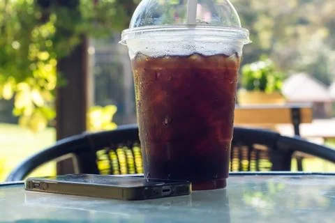 Iced coffee Stock Photos