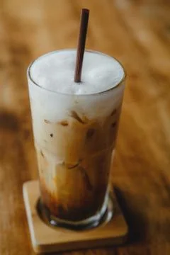 Iced coffee Fotos Stock