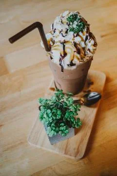 Iced coffee Fotos Stock