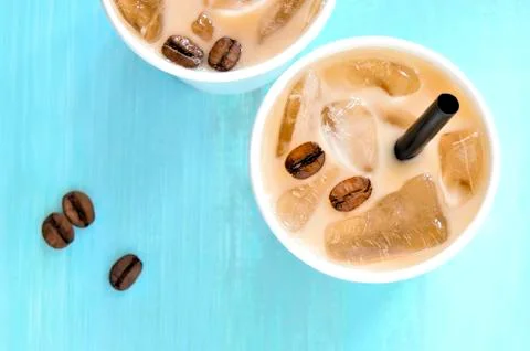 Iced coffee Stock Photos
