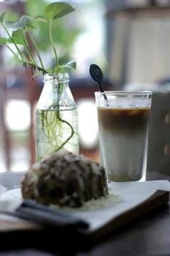 Iced coffee Foto stock