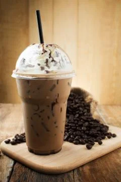 Iced mocha Stock Photos