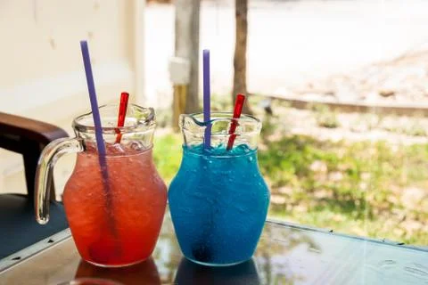Iced soda Foto stock