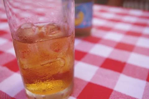 Iced Tea close up. Stock Photos