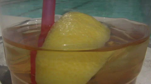 Iced Tea CR Stock Footage 483248